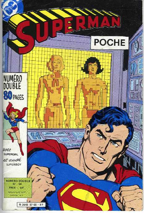 Scan de la Couverture Superman Poche n 57